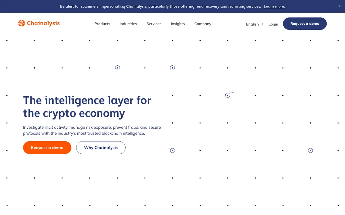 Chainalysis KYT — screenshot